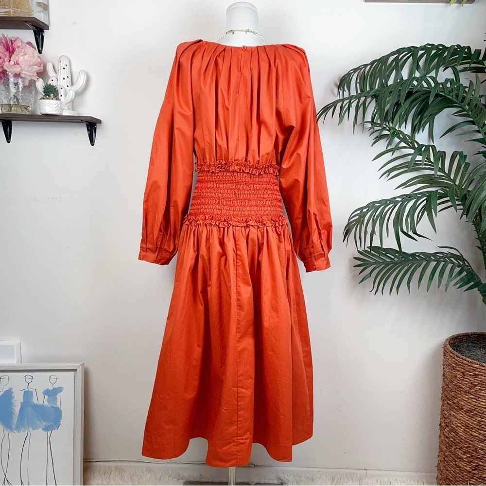 En Saison Esme Midi Dress in Sienna - Picture 6 of 11